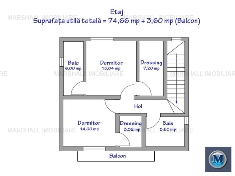 Casa cu 4 camere de vanzare in Paulesti, 149.32 mp #16743 - 6