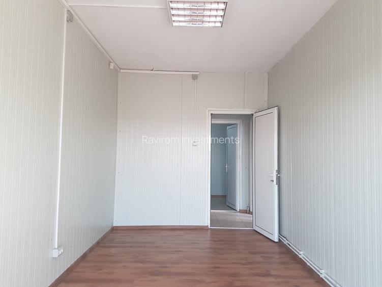 Hala industriala, 300mp, apa canalizare birouri teren 700mp ingradita, acces TIR - 7