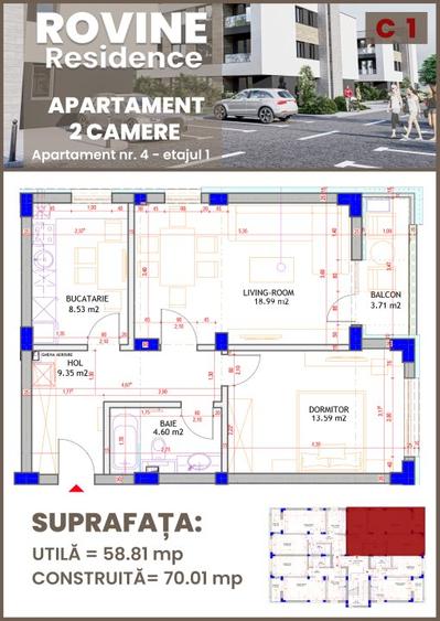 Apartament 2 camere-Zona Obor - 2