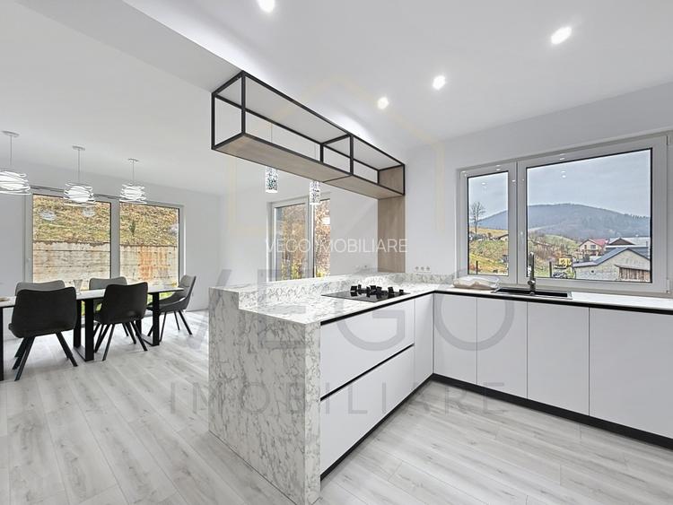 Casa noua cu 3 dormitoare + living, curte generoasa, in Gilau - 5