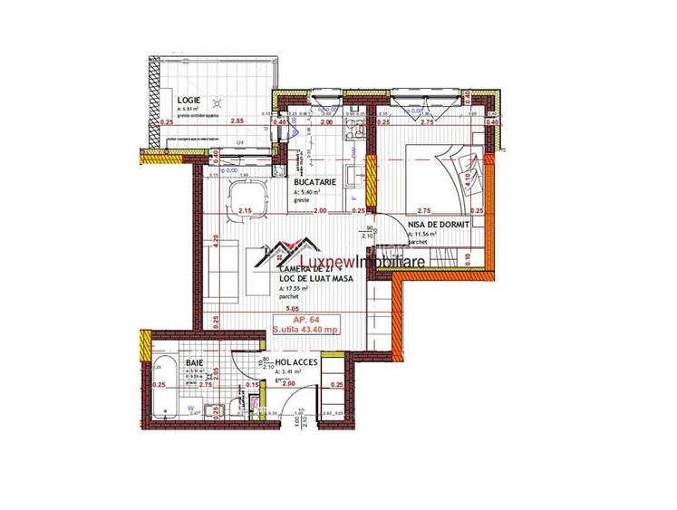 Apartament cu 1 camera zona Tineretului Floresti. - 2