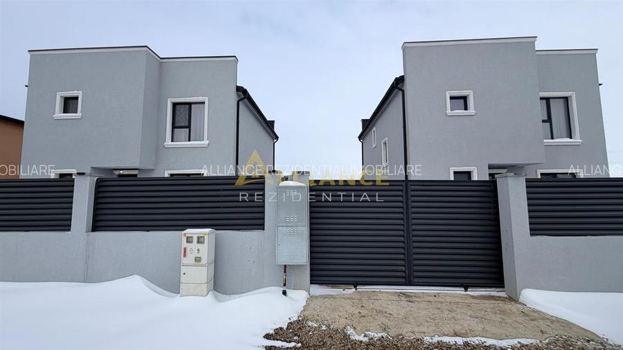Casa individuala - 5 camere - 3 bai - teren 420 mp - 2