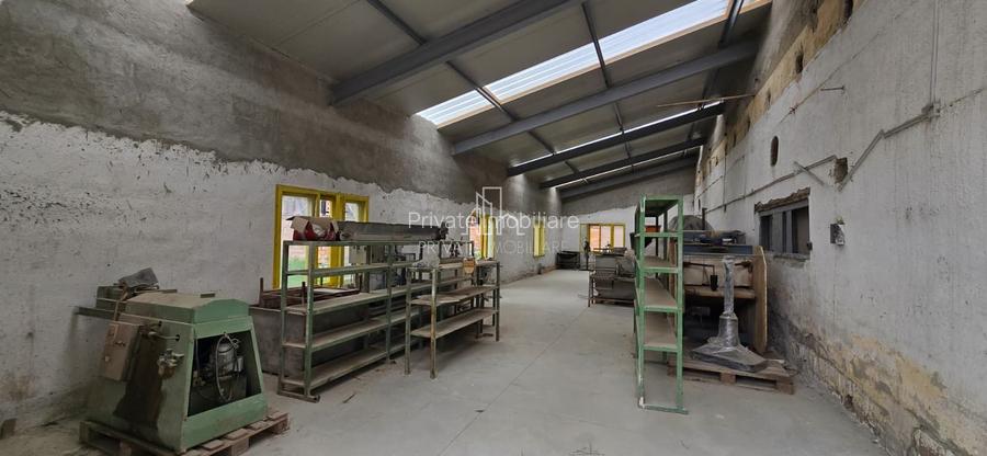 Teren + hale industriale 8785mp + casă–Oportunitate investiție / producție – - 18