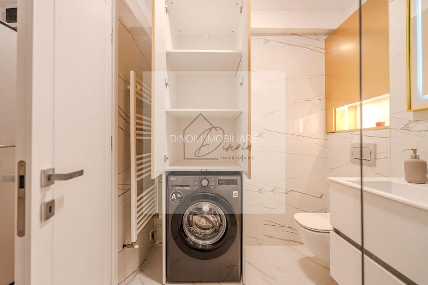Studio dublu Ivory Residence Pipera I lux mobilat I balcon I COM0% - 28