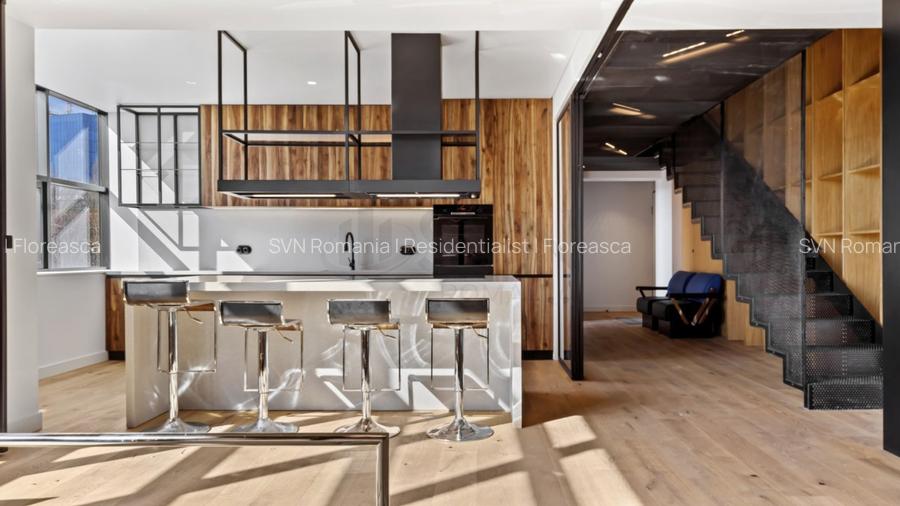 REA1023237 Apartament tip loft I 4 camere I Design industrial in Floreasca - 2
