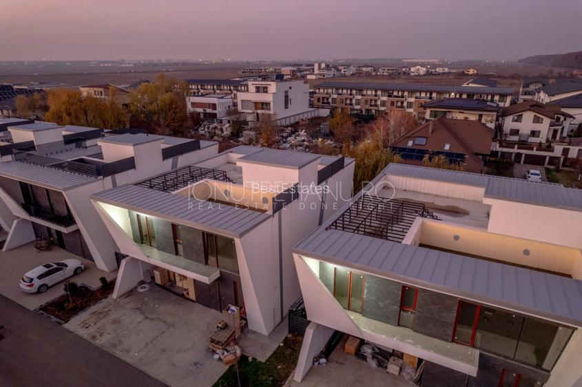 Vila cu design modern si piscina pe acoperis! - 14