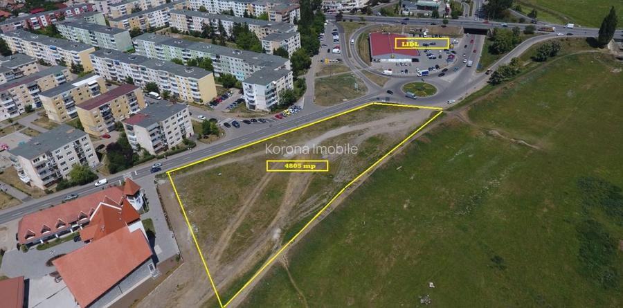 Proprietar vand teren intravilan  Sf.Gheorghe – 4.805 mp - 4