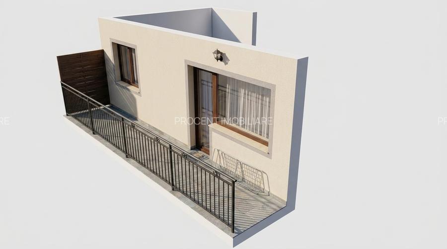 Apartament nou zona Tractorul mobilat si utilat - 13