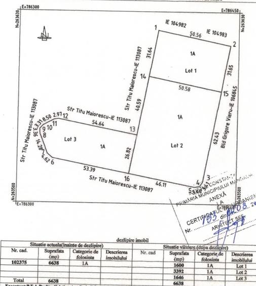 Mangalia- bld. Grigore Vieru - Oituz ! 90 euro/mp - 2