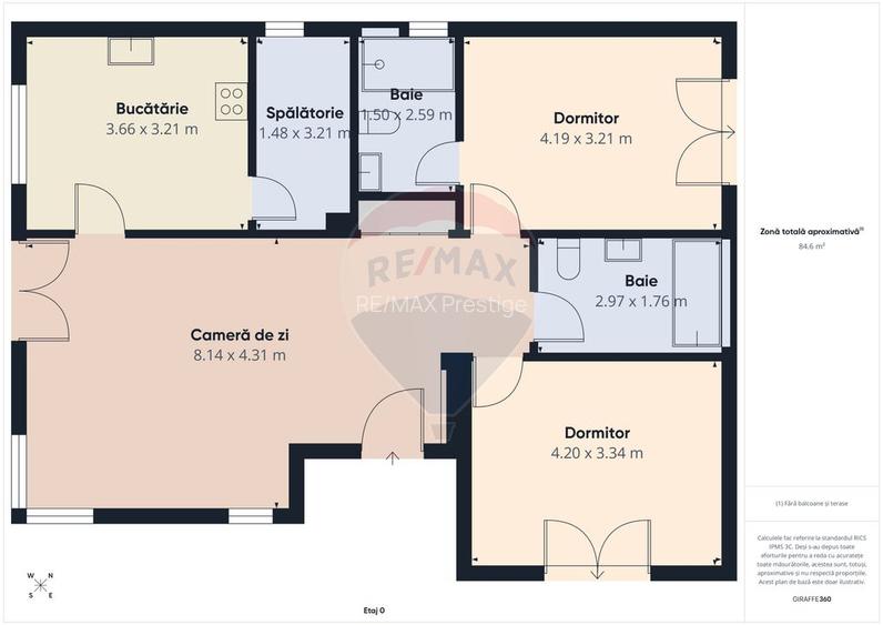 Casa cu 3 camere de vanzare | Petresti | Curte 214mp - 13