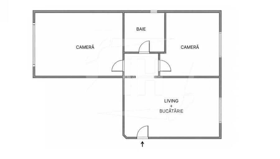 Apartament 2 camere, decomandat, renovabil, Marasti - 2