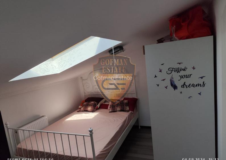 Apt duplex, 3 camere, Poarta 6, 60 mp, parcare, mansarda 2014, centrala gaz, A/C - 14