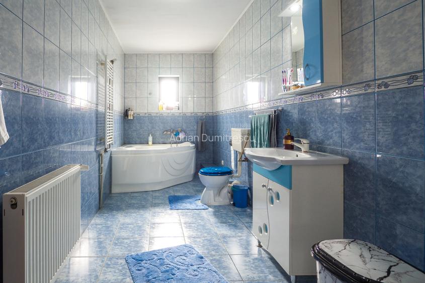 Vila individuala 7 camere Afumati, rezidentiala sau HoReCa, curte 608mp - 13