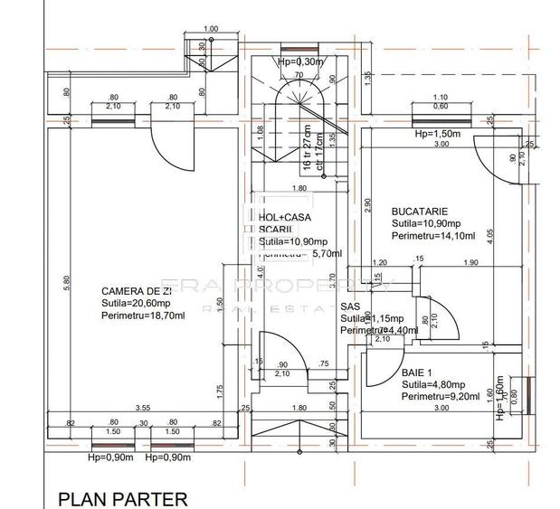Casa tip duplex 100 mp, teren 240 mp, zona Profi, Selimbar - 1
