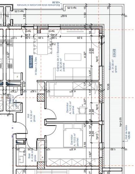Vanzare apartament 3 camere locatie de exceptie Plopilor zona Parcul Rozelor, Cl - 5