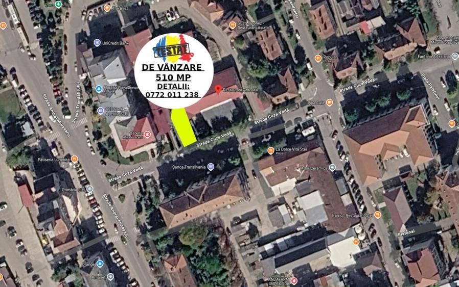 Teren + Construcție CENTRU ȘTEI (str. Cuza Vodă) - Ideal pentru Investiție