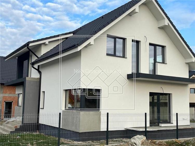 Casa individuala, 487 mp teren, finisata la alb, 147mp utili, Cristian - 8
