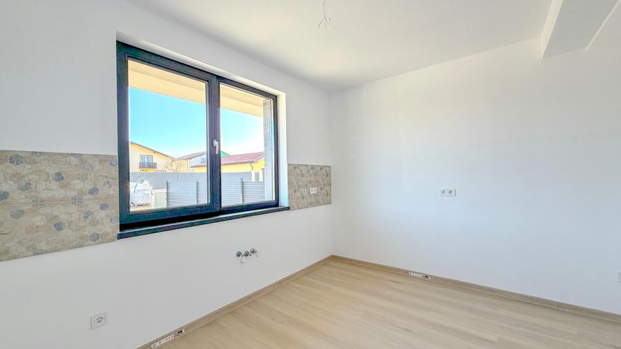 Duplex modern | 91 mp utili | Teren 206 mp | Încălzire în pardoseală |
