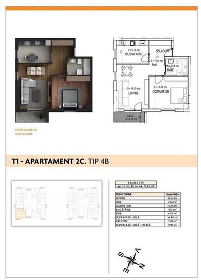 Aparatorii Patriei - Apartament 2 camere