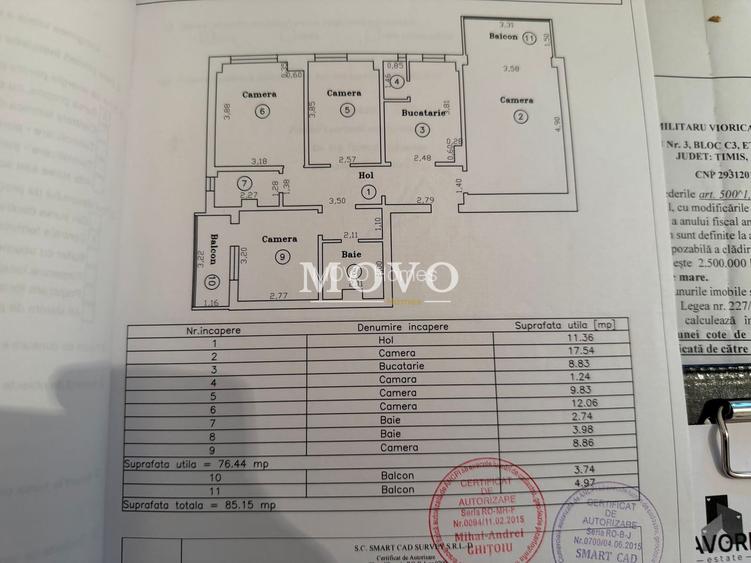 4 camere | etaj 1 | centrala proprie | mobilat si utilat | zona buna |