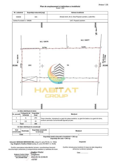 Teren de vanzare Strada Unirii Stradal! - 2