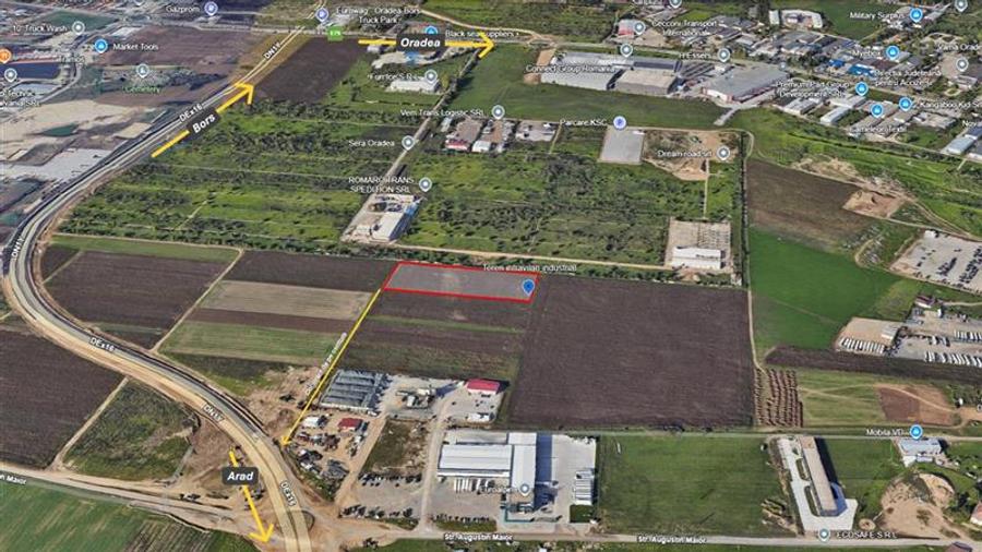 TEREN INDUSTRIAL INTRAVILAN | zona PARC INDUSTRIAL 1 | ORADEA