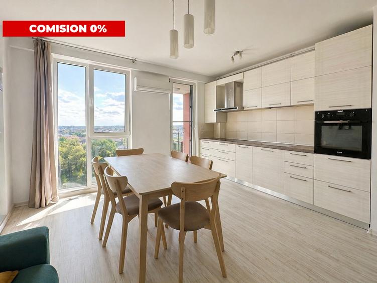 Apartament spatios cu 3 camere - 2 balcoane - Zona Soarelui