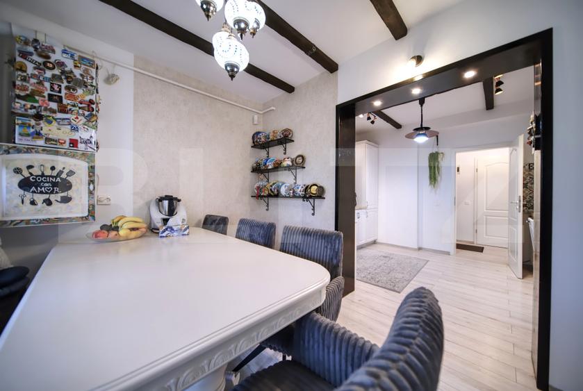 Apartament cu 3 camere, 75 mp, parcare, zona Sanpetru