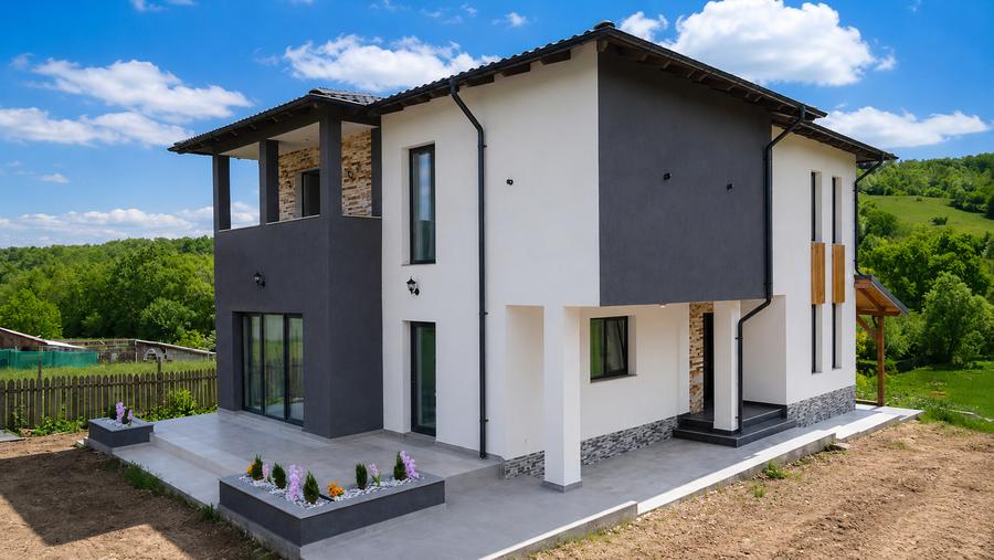 Casă Nouă Modernă 2025 în Negrești – Eleganță și Confort la Superlativ.
