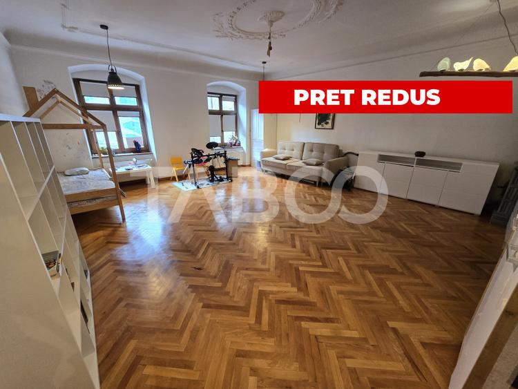 Apartament decomandat de vanzare cu pivnita in Centrul Istoric Sibiu