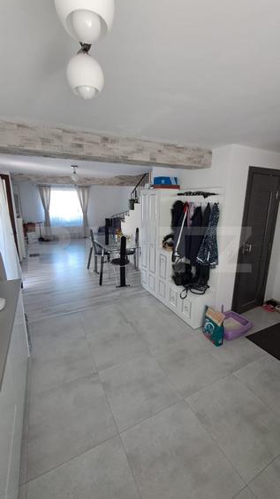 Duplex cu 5 camere, finisat mobilat si utilat, 116 mp, în Sânnicoară