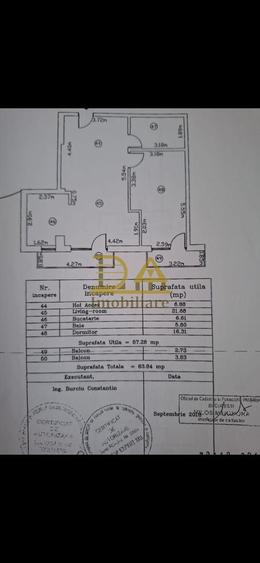 0% Comision Apartament 2 camere Grunenpark Residence Parcare