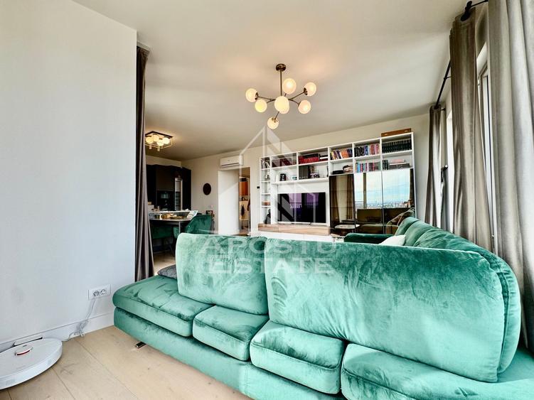 Apartament modern 3 camere | 76 mp | 2 bai | Complet mobilat si utilat