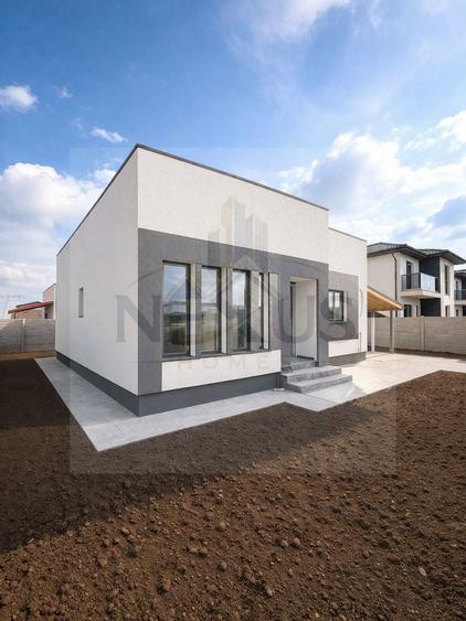 Casă P+1 , 4 camere, 128 mp utili, teren 411 mp – Berceni, Aviatorilor