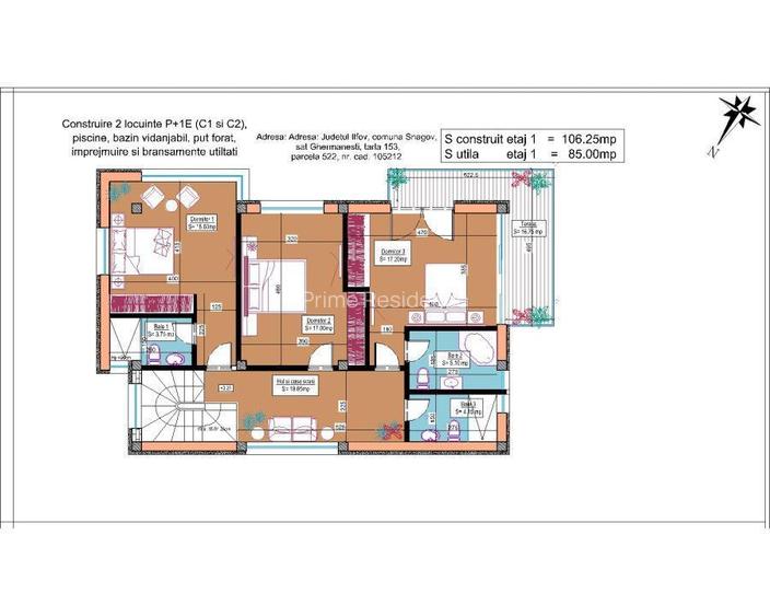 Vile Individuale Noi 4 camere Snagov Ghermanesti - 22