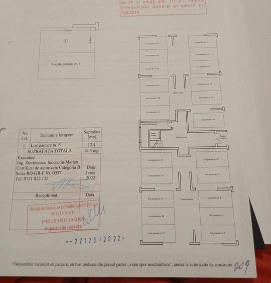 Aparatorii Patriei -Drumul Jilavei -Bloc 2023-Parcare