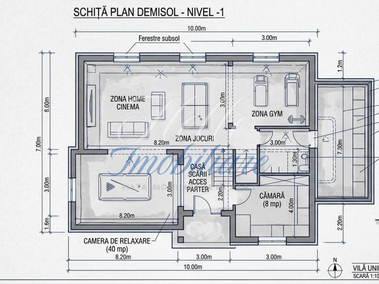 Vilă D+P+1 de 310 mp , teren de 900 mp | Zona Făget |