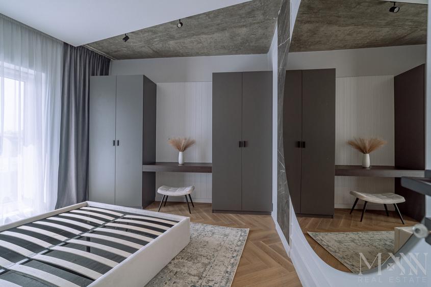 Penthouse elegant de inchiriat | 3 camere & terasa | Bloc Verde, Cantemir
