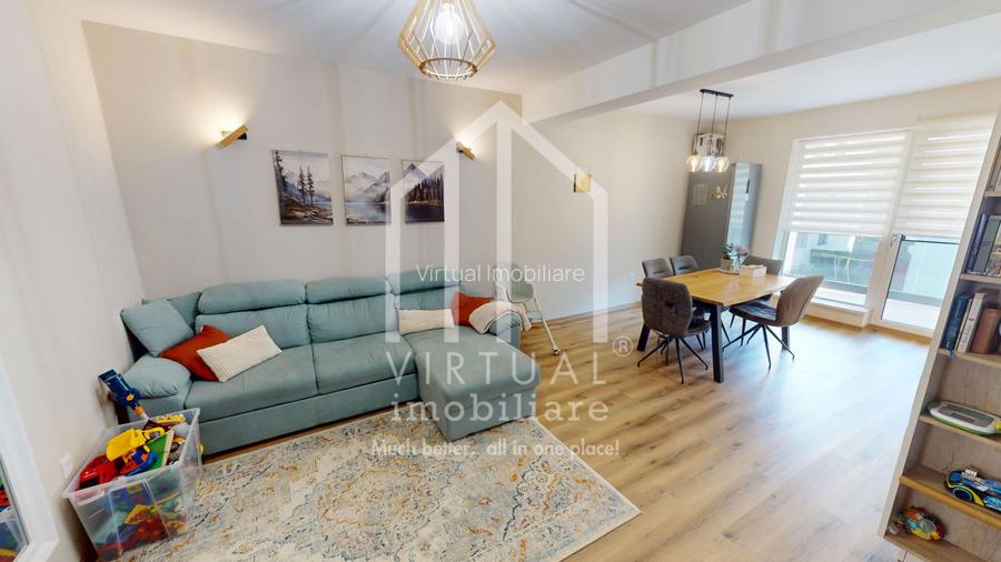 Apartament cu 3 camere + 2 balcoane, 66mp utili, etaj 1/2, Selimbar - 6