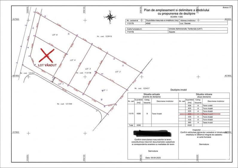Teren intravilan Puz  635 mp Sacele - 16