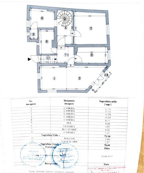 Apartament Duplex 4 camere Et1+open space mansarda 140mp Vila Piata Alba Iulia - 1