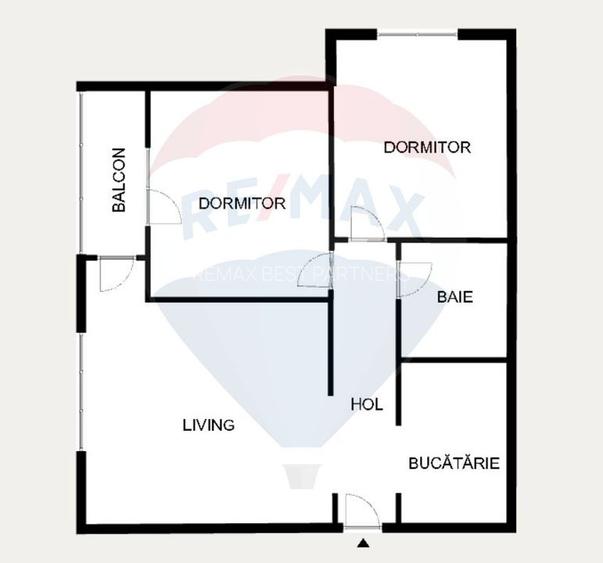 Apartament 3 camere de vanzare Floresti, Eroilor 80 zona Profi Parcare - 1