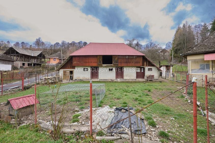 Casa  la munte cu teren generos in Com. Nucsoara, loc. Slatina jud. Arges! - 14