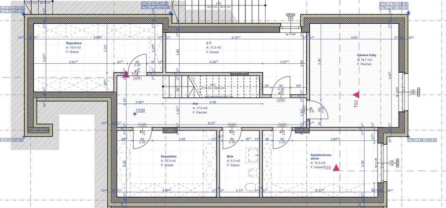 Casa cu 300mp utili, 612mp teren, zona linistita si intima, Borhanci