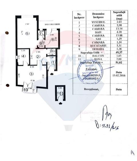Apartament cu 2 camere tip muzeu in zona Sebastian