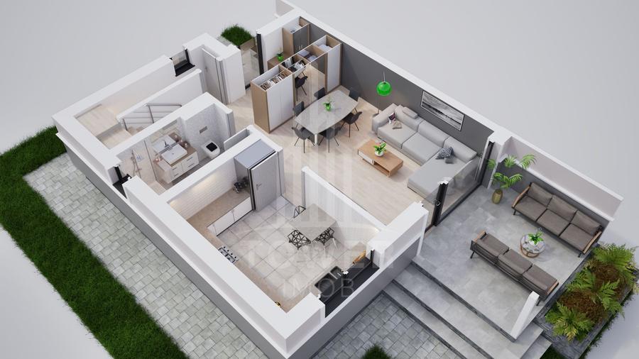 Duplex cu rate la dezvoltator– Comision 0% | Complex rezidențial nou, Șura Mică