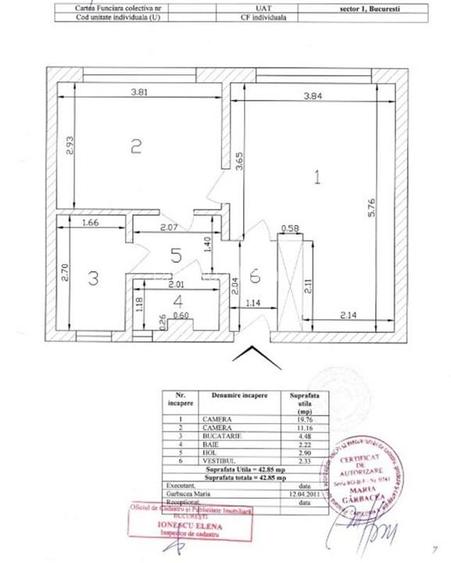 Apartament 2 camere | Sala Palatului | Ion Campineanu - 14