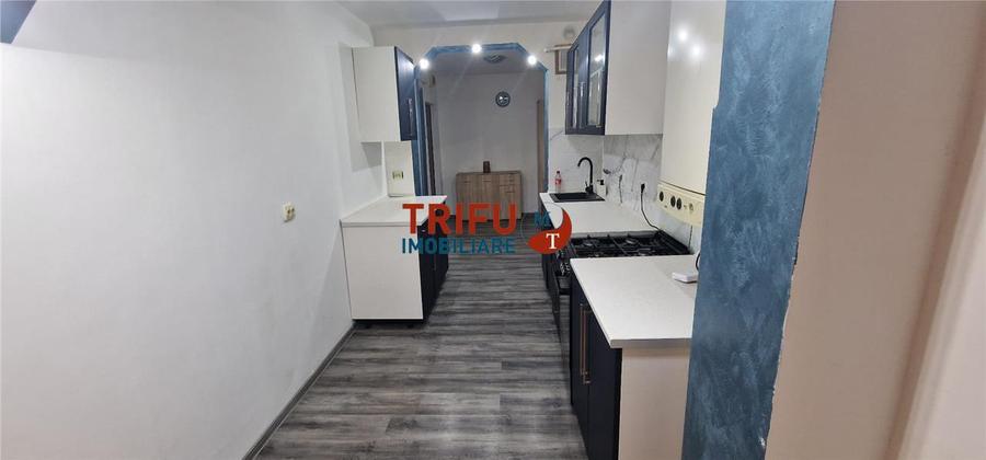 Apartament de închiriat 3 camere zona Liceului Militar