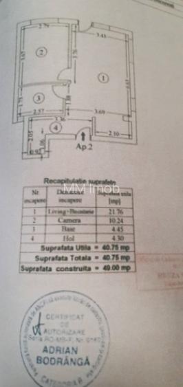 Apartamente 2 camere cu terasa, curte interioara / Bucurestii Noi/ Jiului - 2