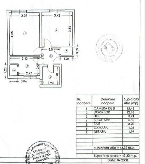 Apartament 2 camere Metrou -Eroii Revolutiei
